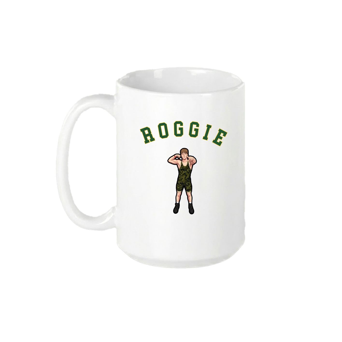 15oz Coffee Mug — Shirsey Arch in White