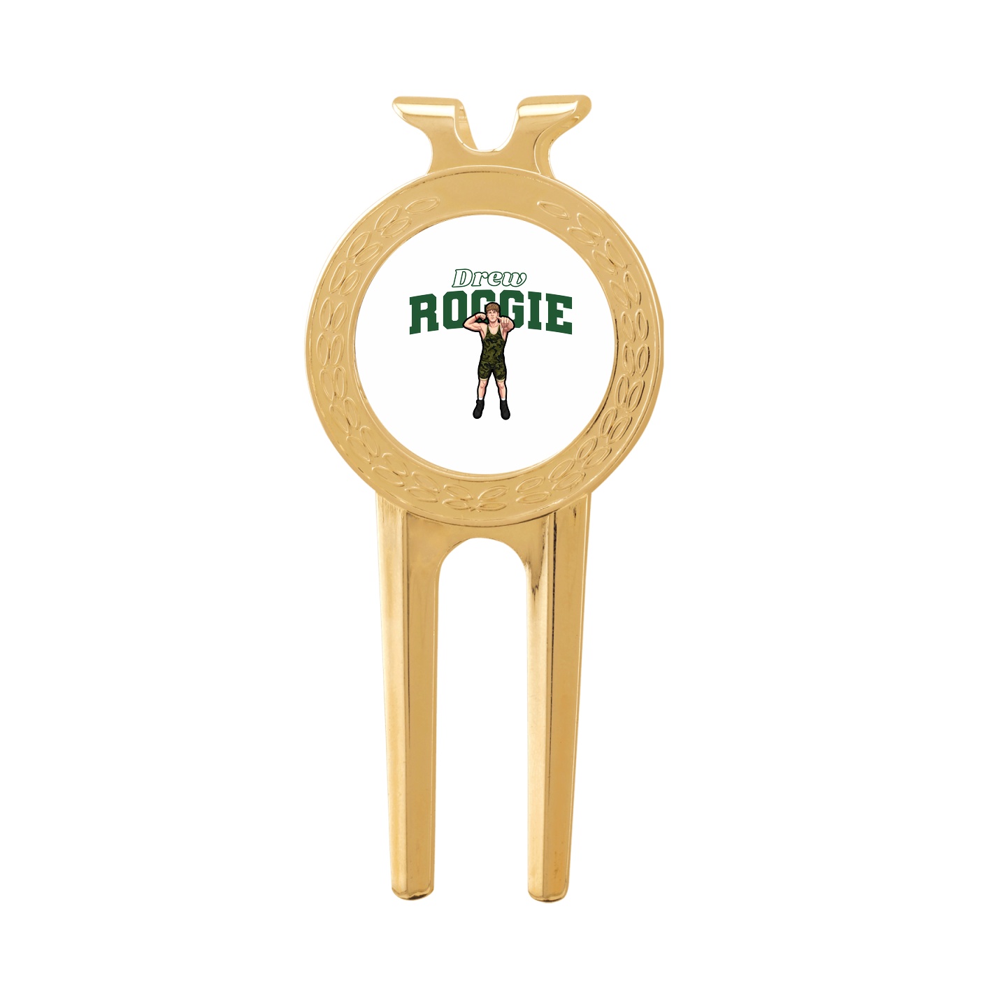 Divot Tool with Ball Marker — Name Arch in Classic