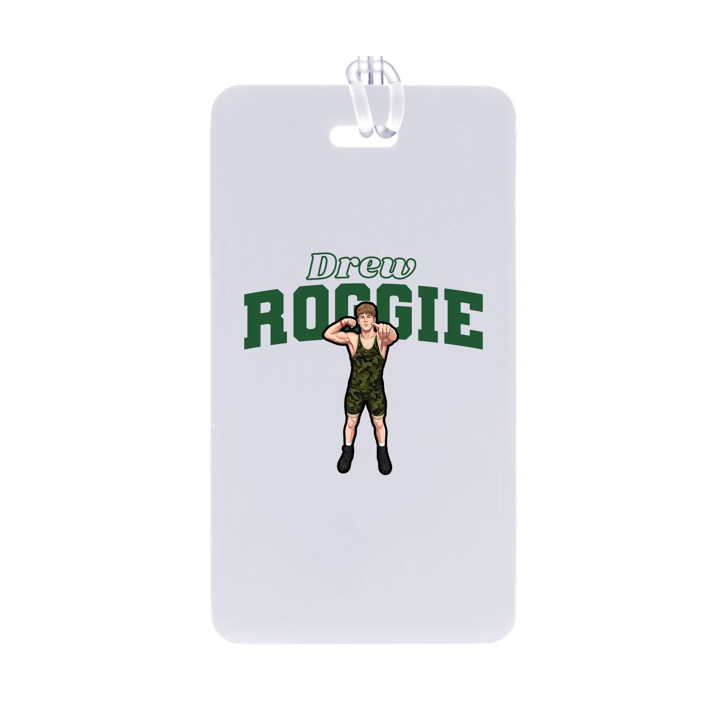 Bag Tag — Name Arch in Classic
