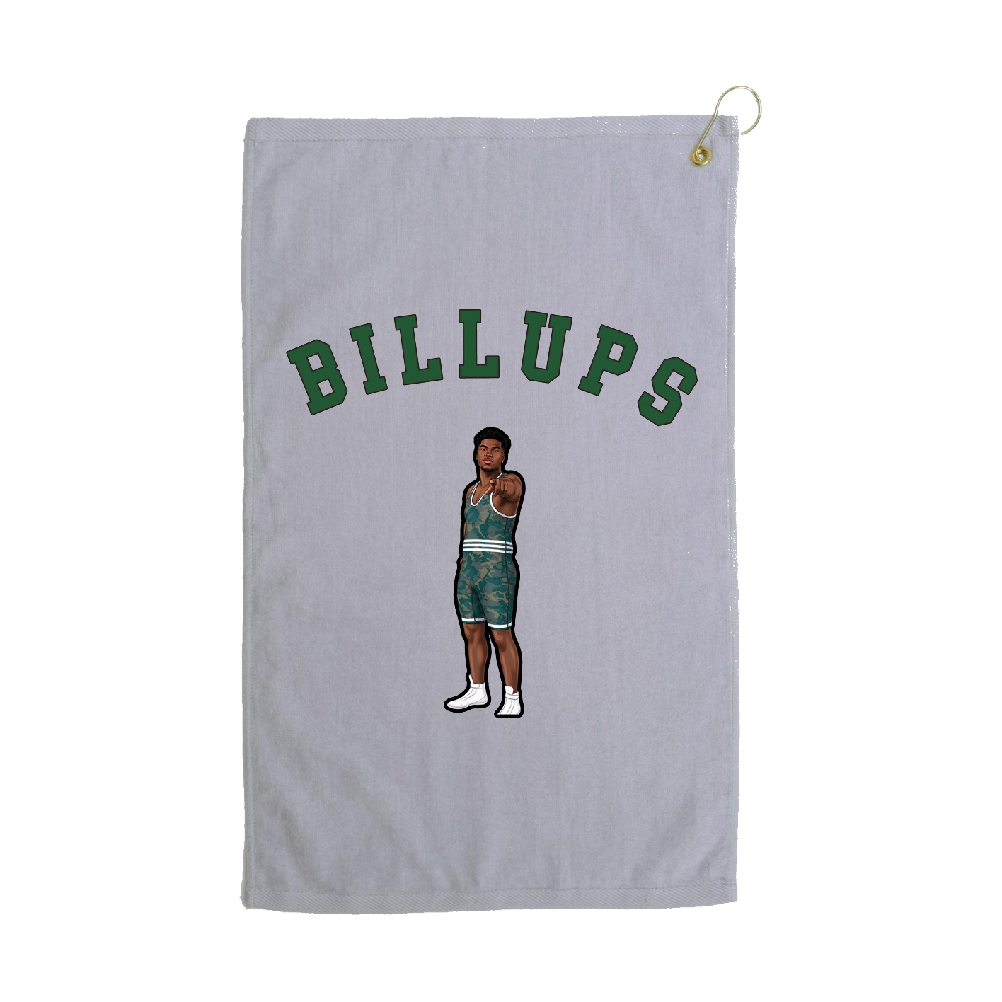 Golf Towel — Shirsey Arch in Grey
