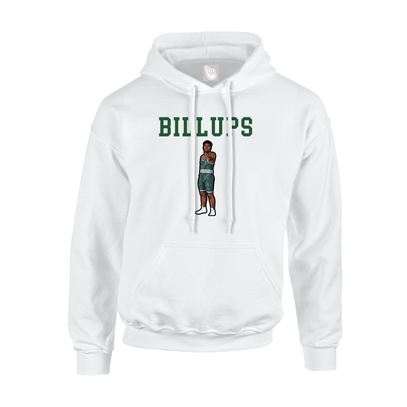 Hoodie — Shirsey in White
