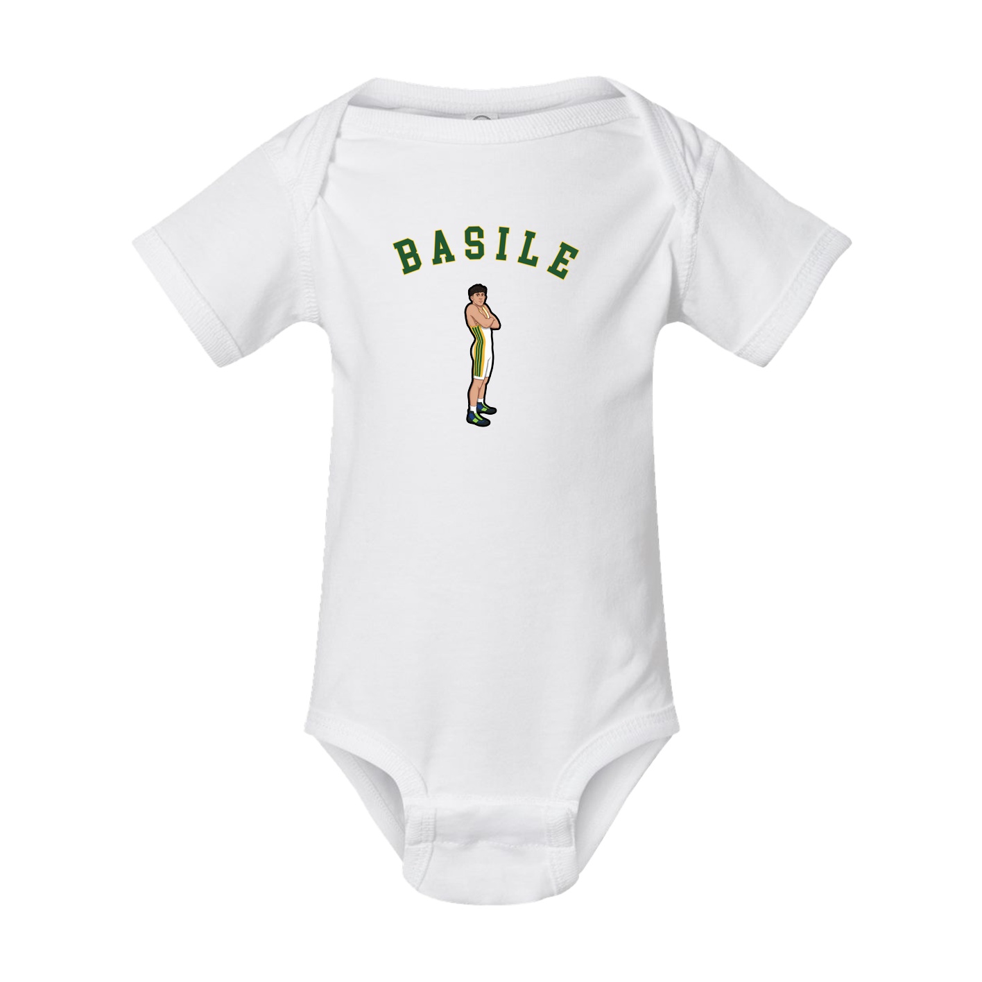 Baby Onesie — Shirsey Arch in White