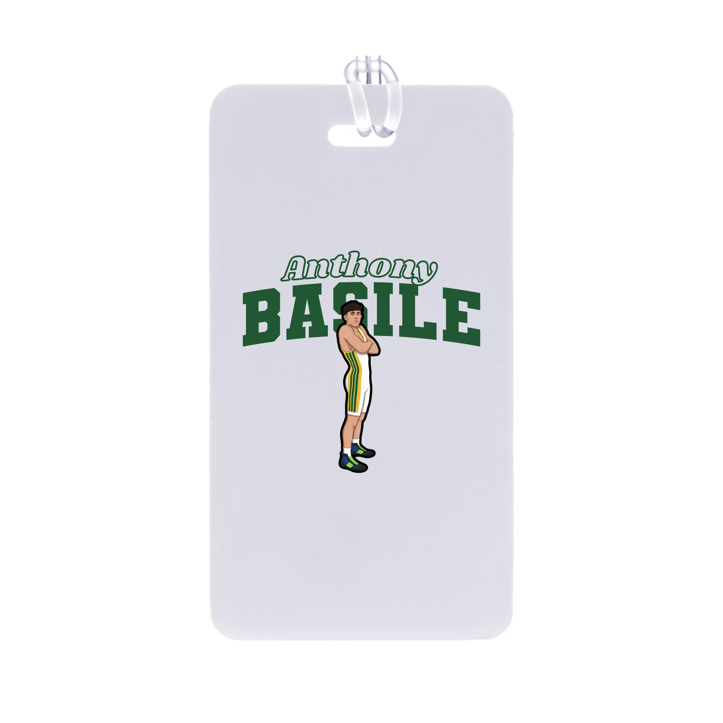 Bag Tag — Name Arch in Classic