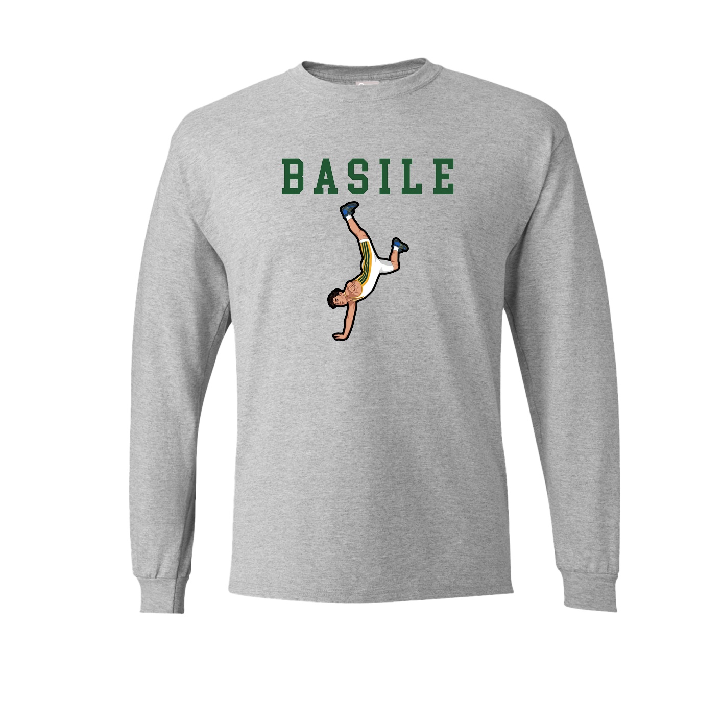 Long Sleeve Tee — Shirsey in Grey