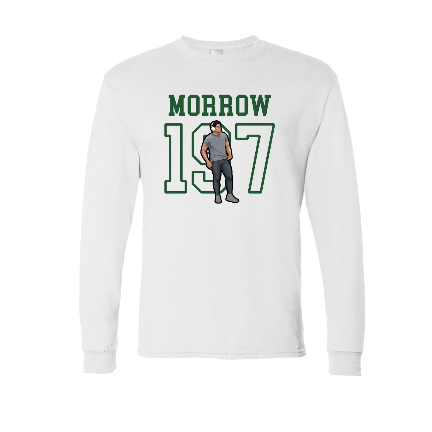 Long Sleeve Tee — Shirsey in White