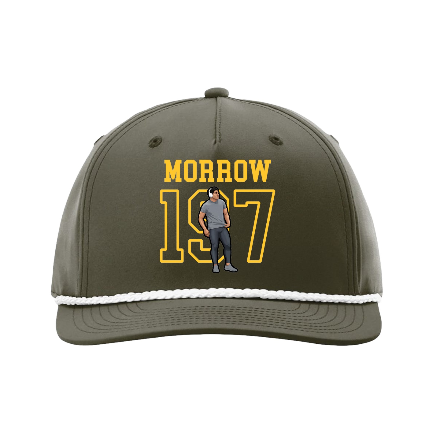 Five-Panel Classic Rope Cap — Shirsey in Green