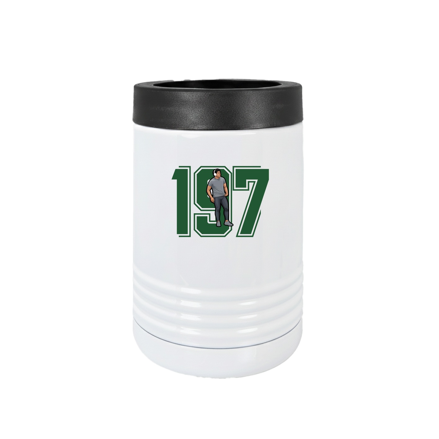 Beverage Holder — Number in White