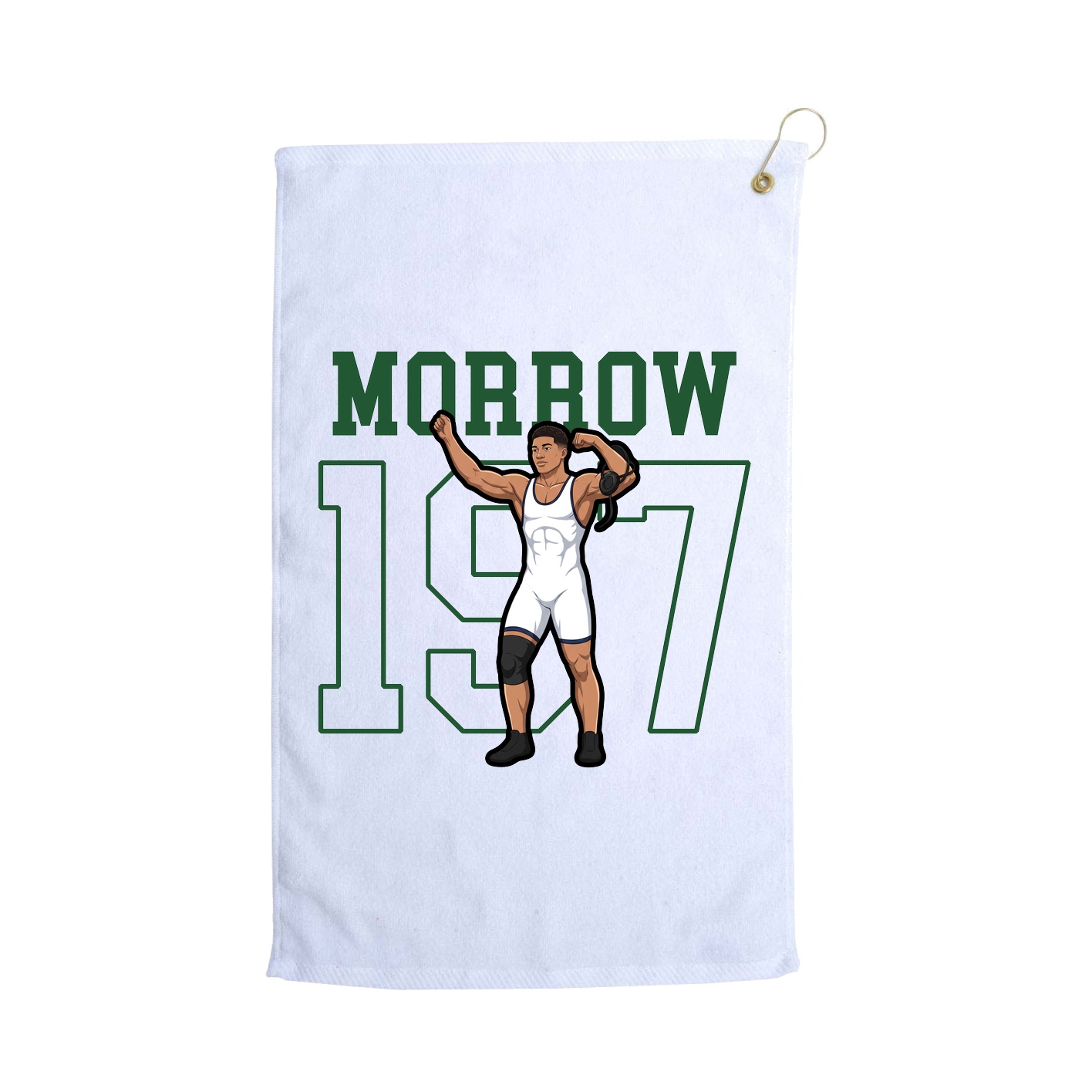 Golf Towel — Shirsey in White