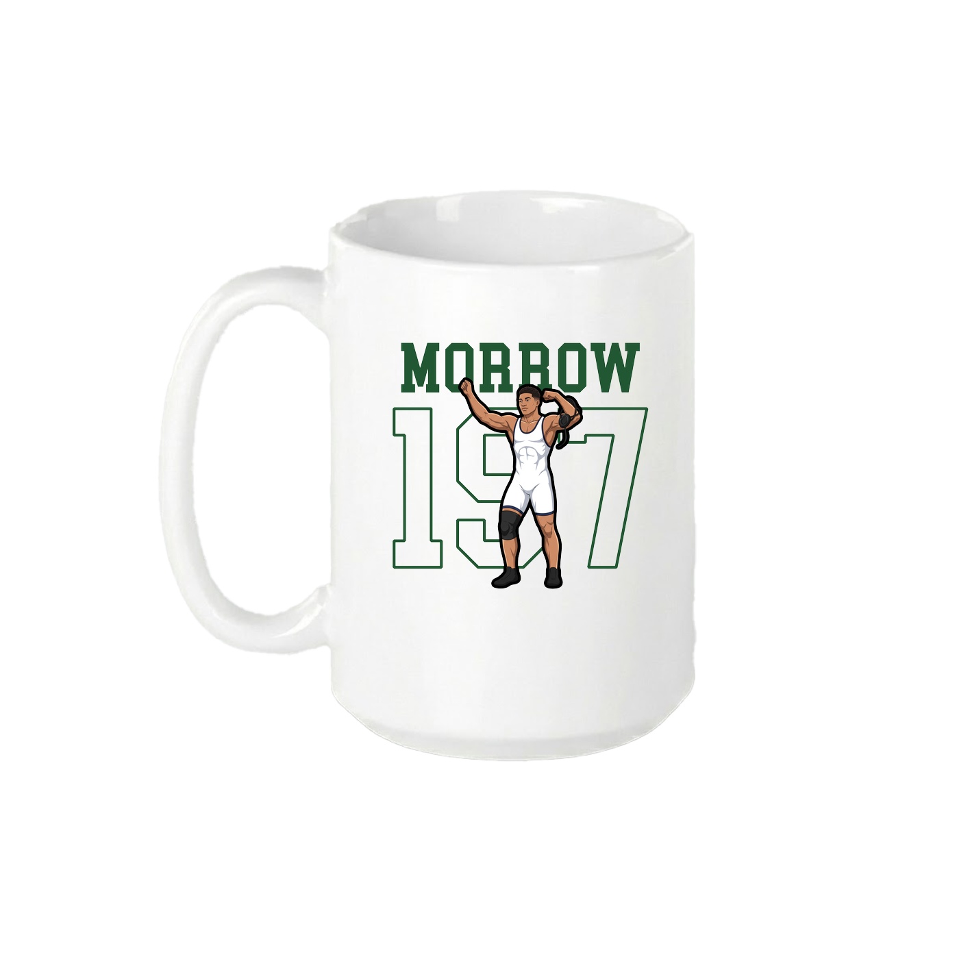 15oz Coffee Mug — Shirsey in White