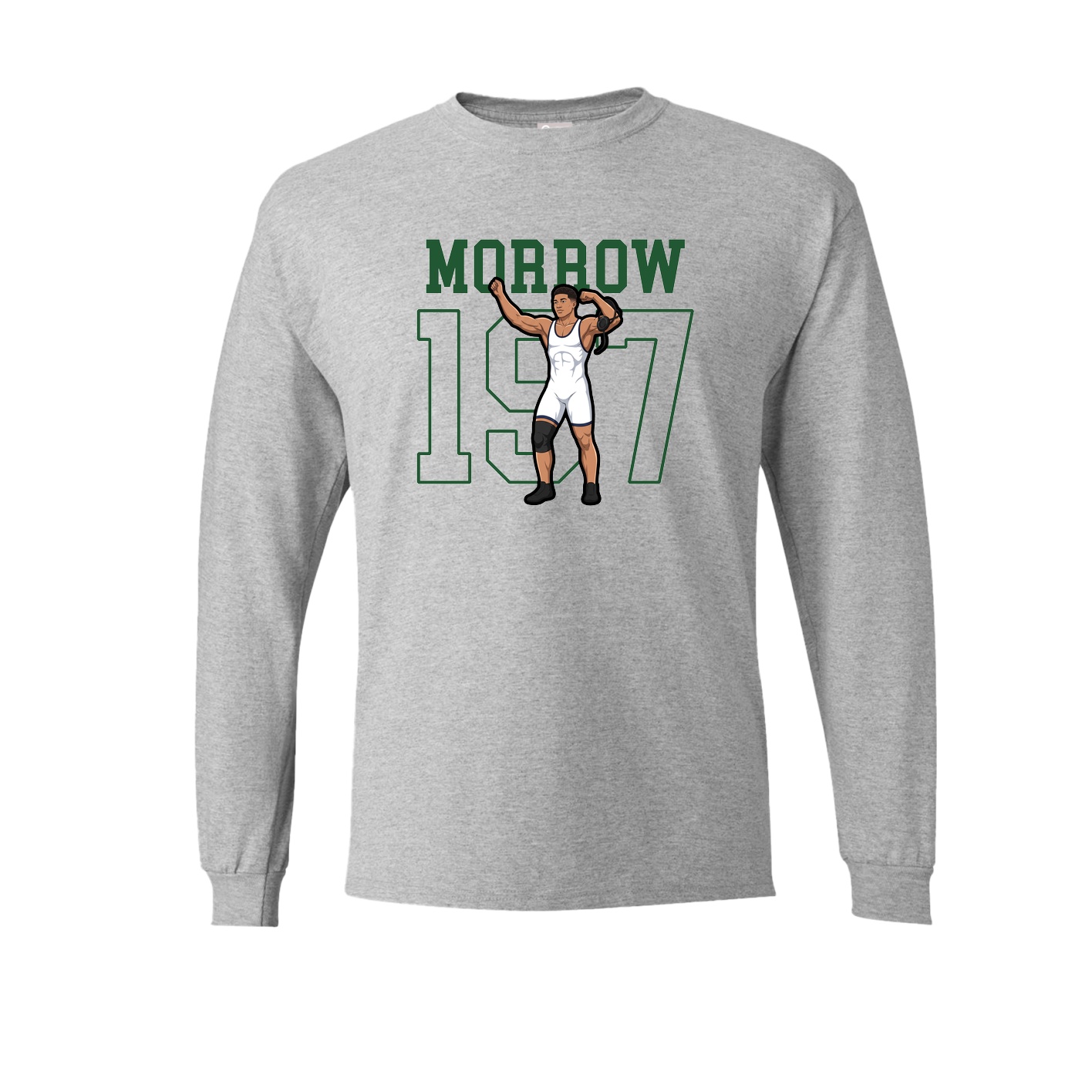 Long Sleeve Tee — Shirsey in Grey