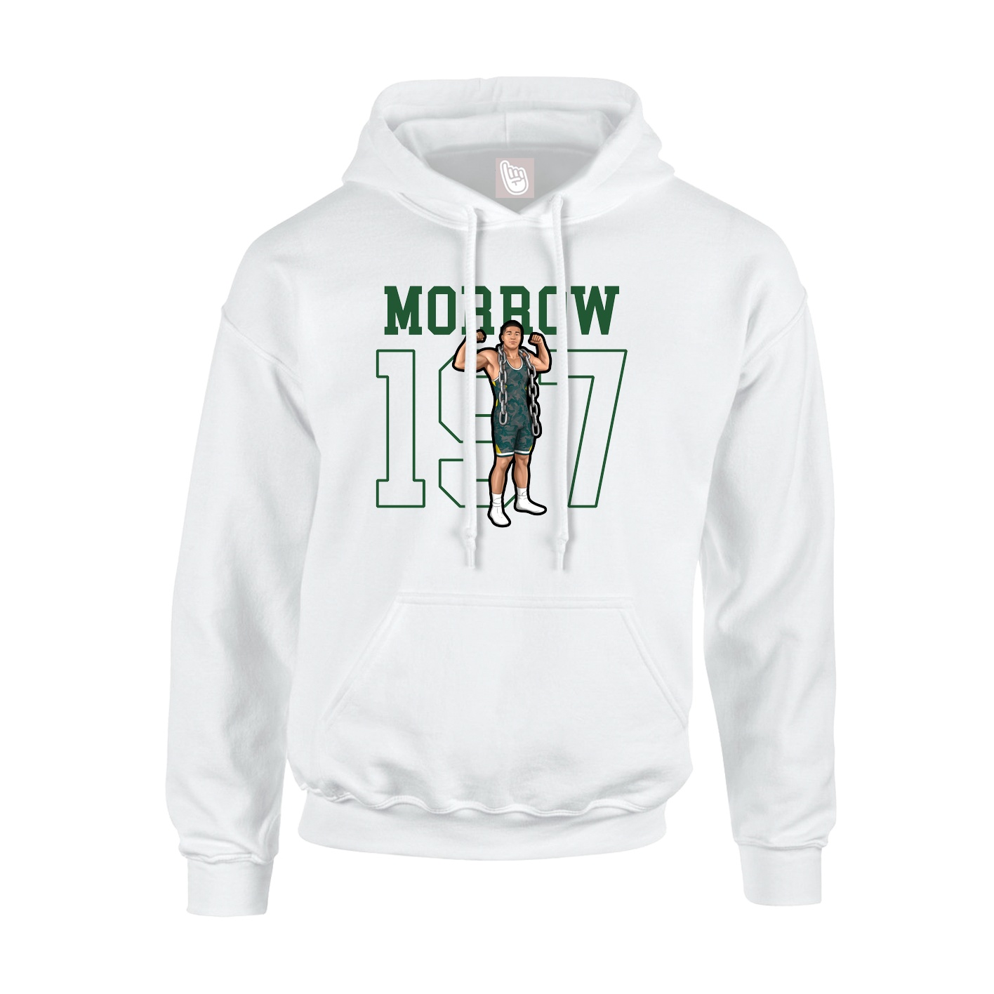 Youth Hoodie — Shirsey in White