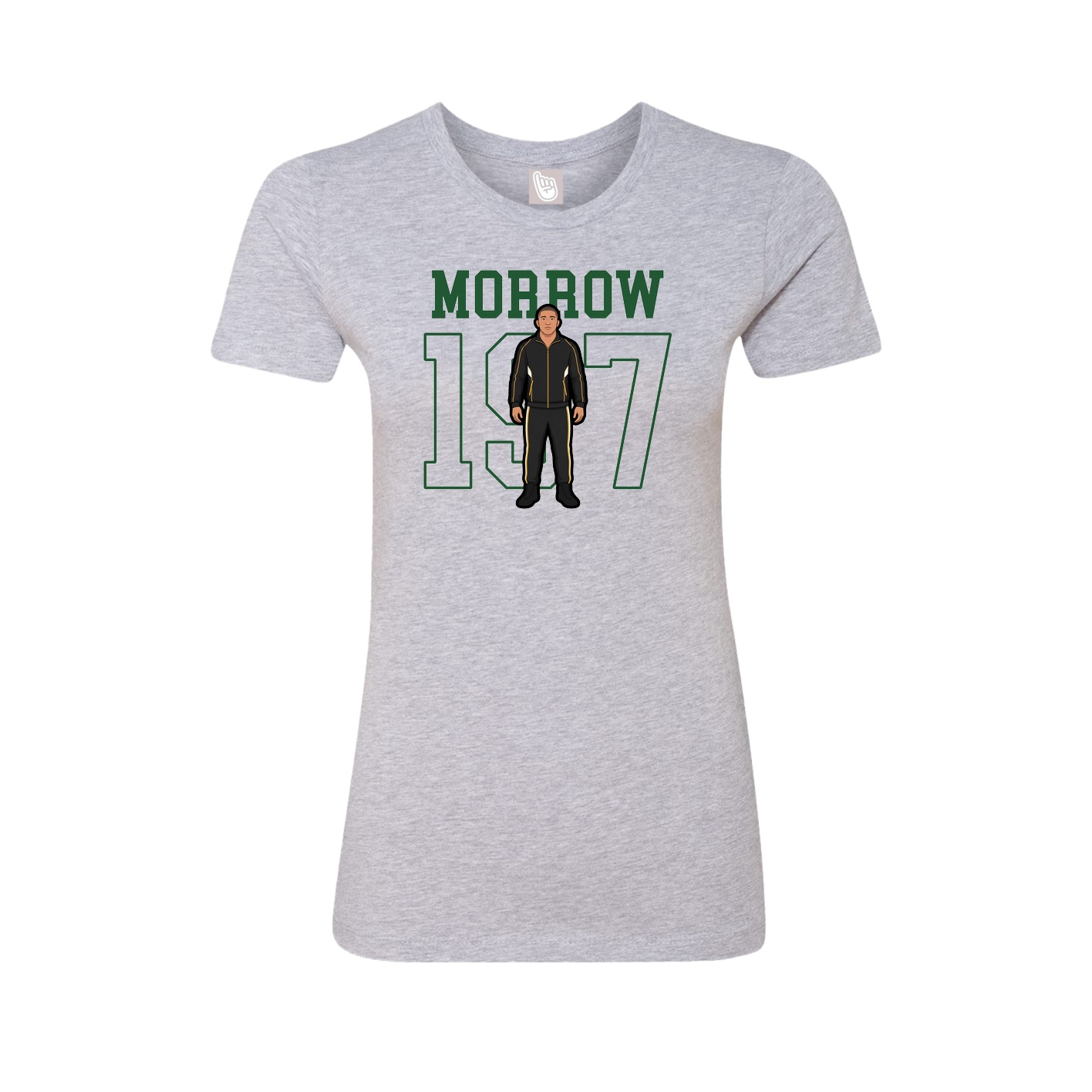 Fitted Women's Tee — Shirsey in Grey