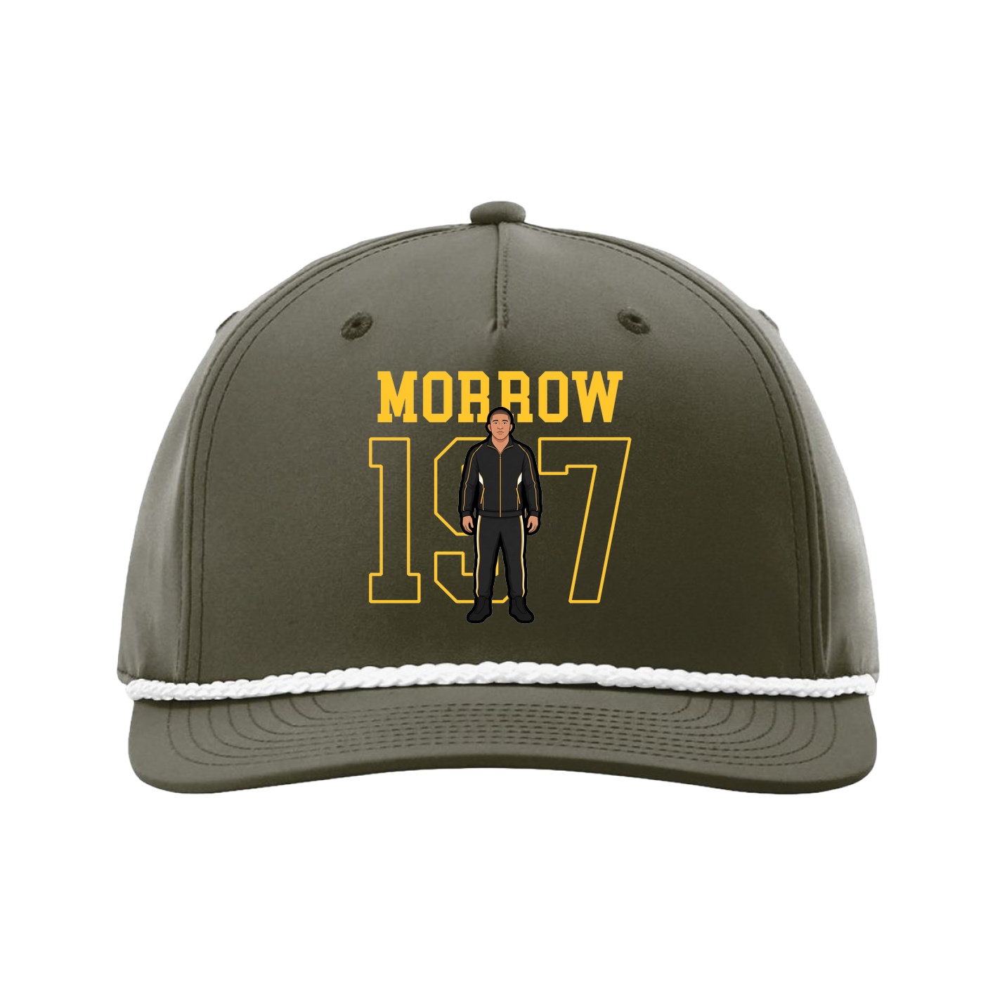 Five-Panel Classic Rope Cap — Shirsey in Green