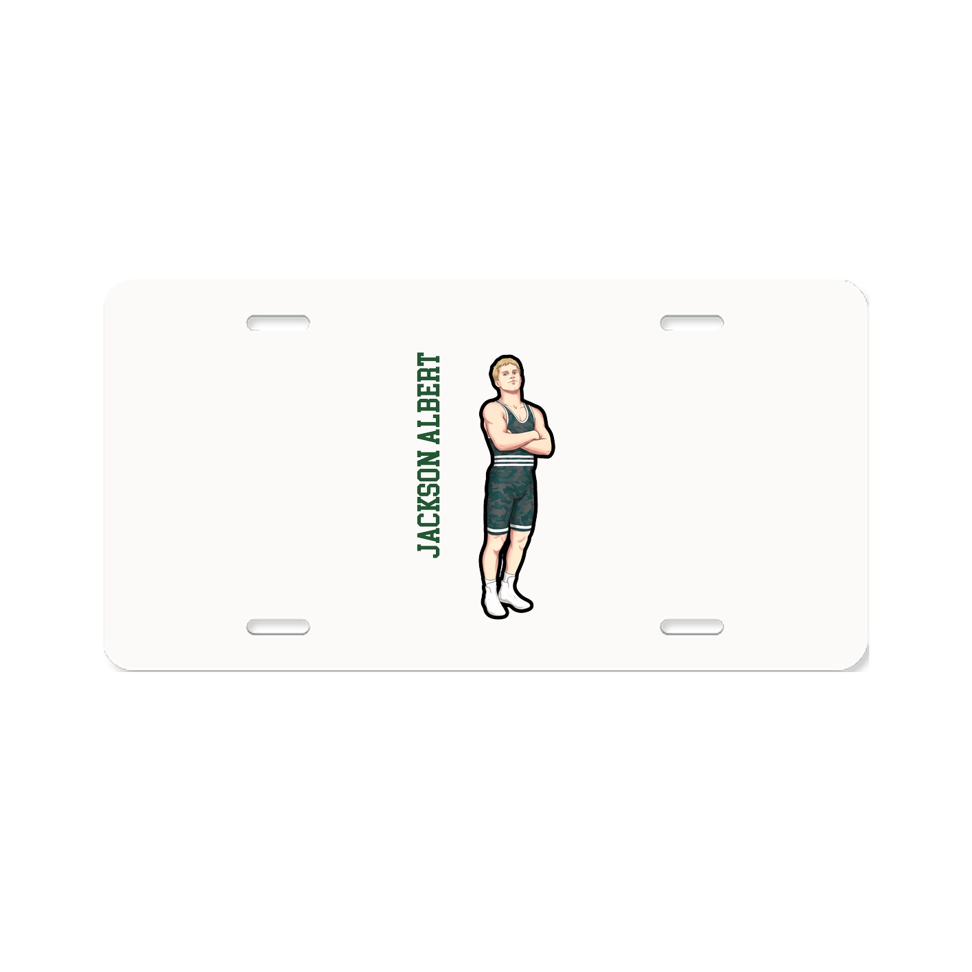 Aluminum License Plate