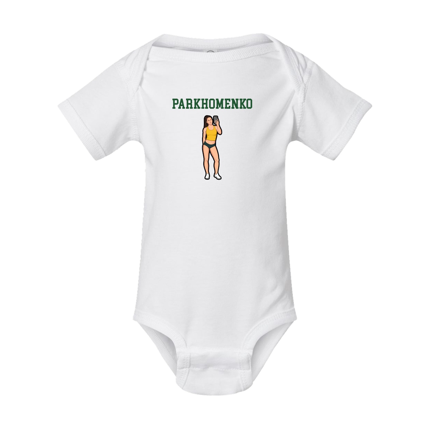 Baby Onesie — Shirsey in White