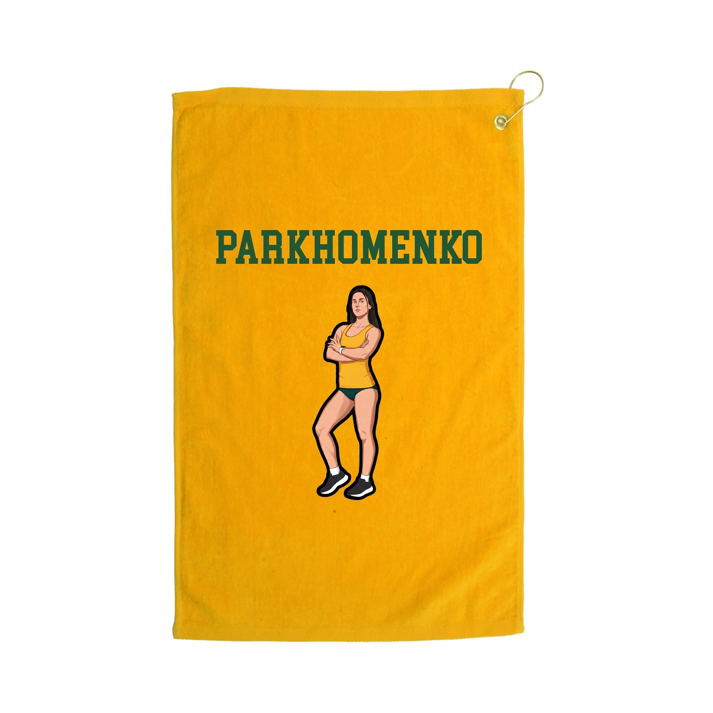 Golf Towel — Shirsey in Gold