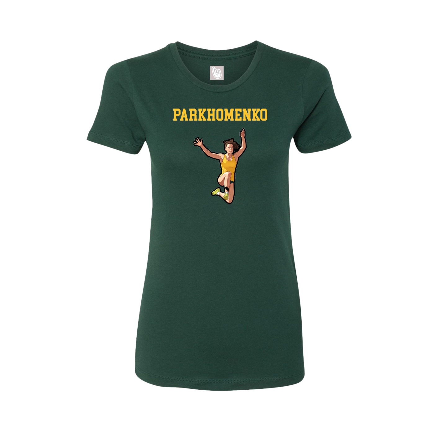 Fitted Women's Tee — Shirsey in Green