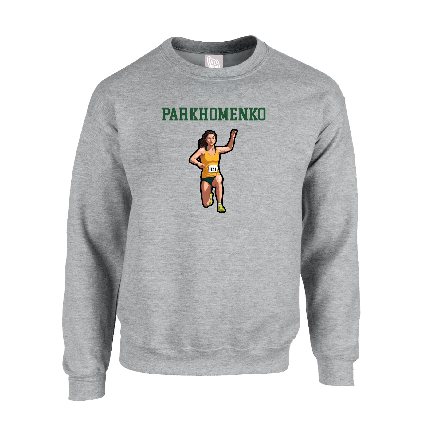 Fleece Crew — Shirsey in Grey