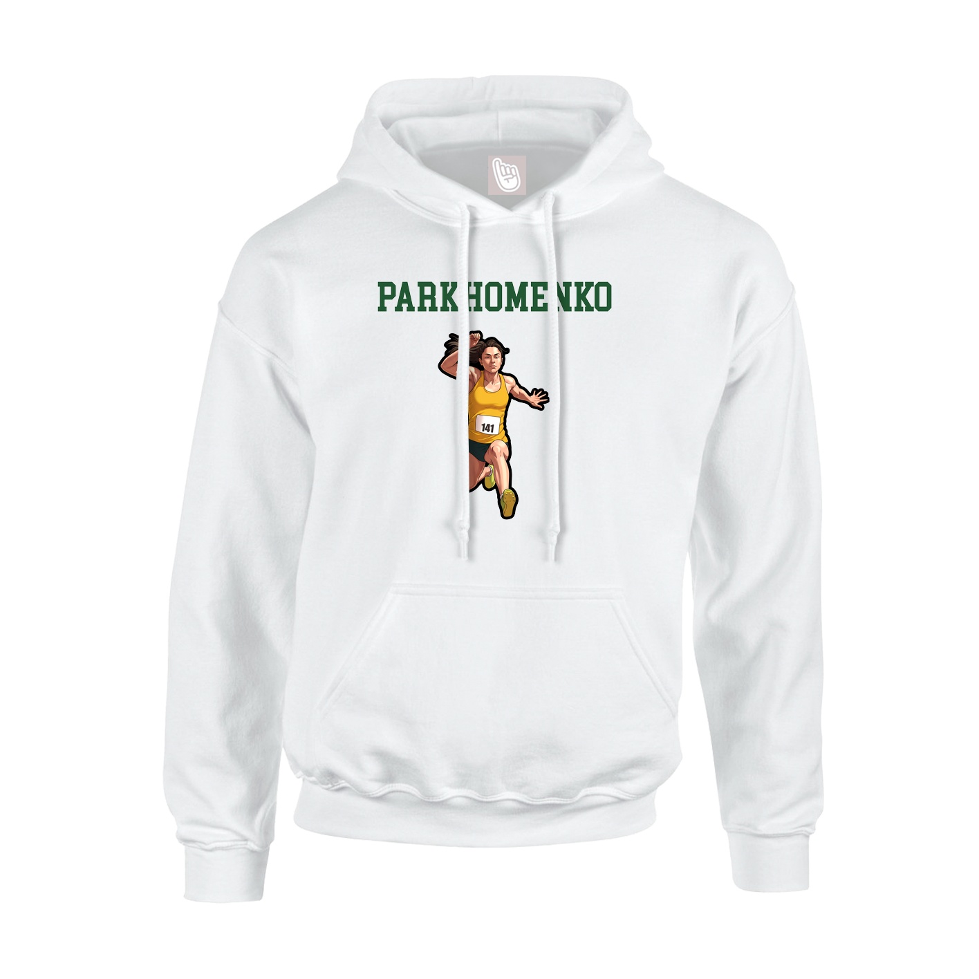 Hoodie — Shirsey in White