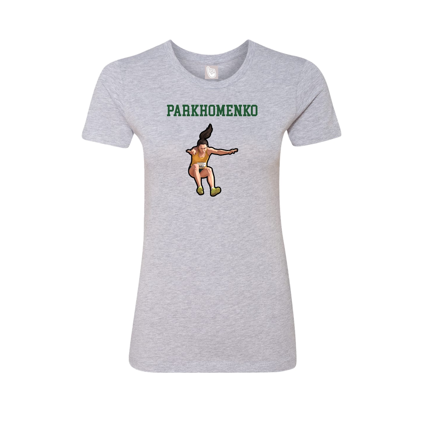 Fitted Women's Tee — Shirsey in Grey