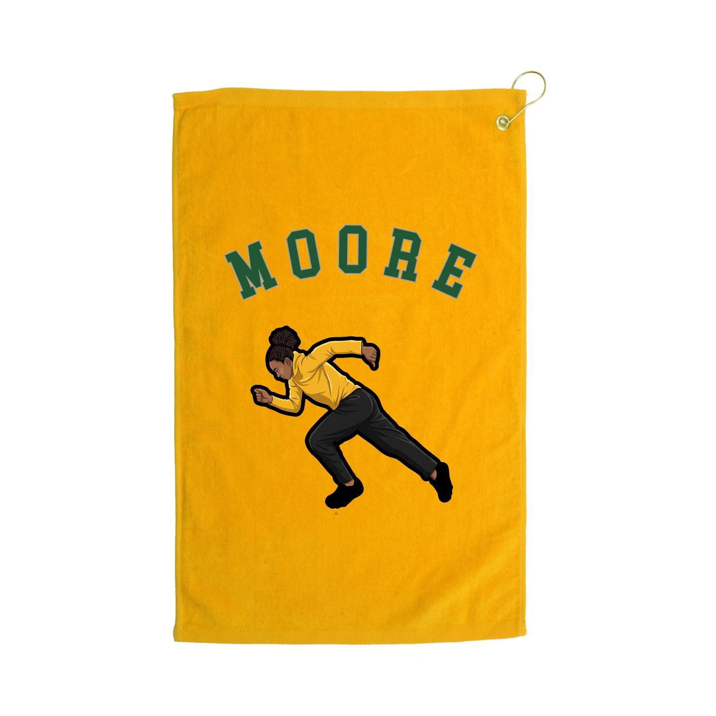 Golf Towel — Shirsey Arch in Gold