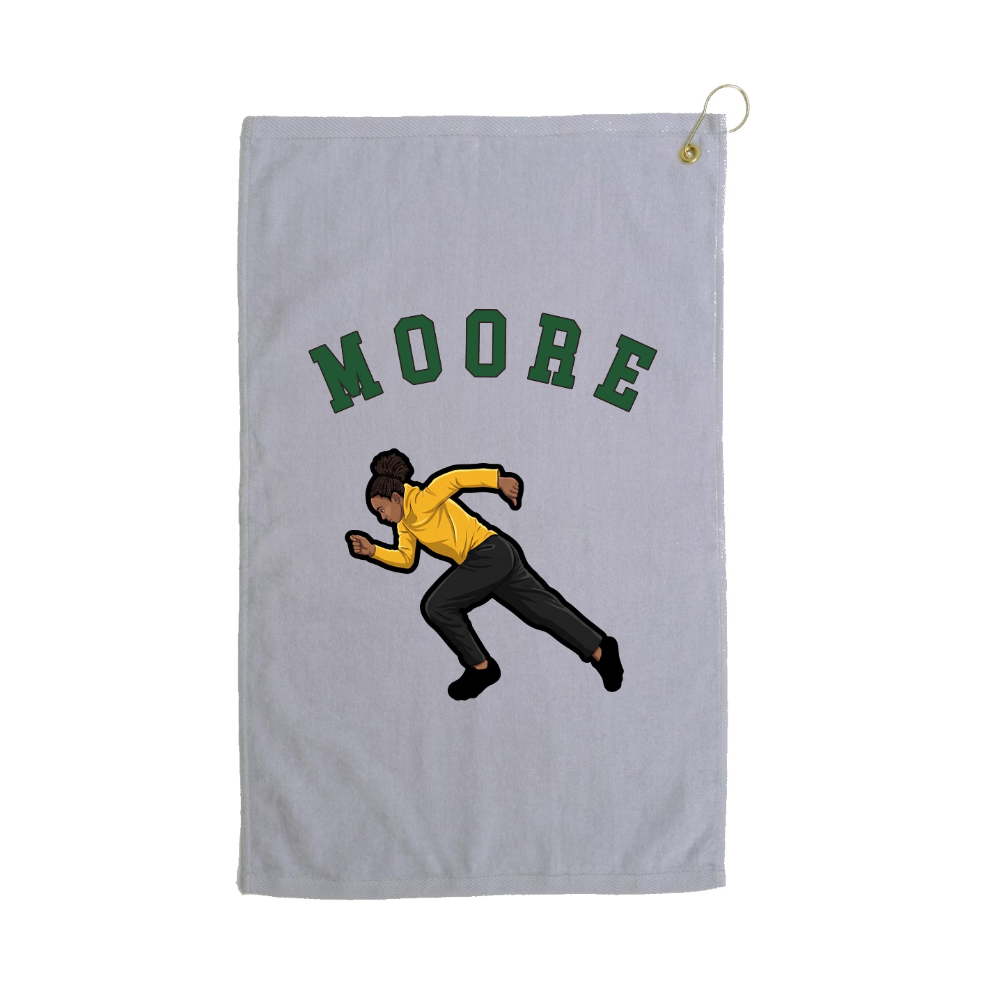 Golf Towel — Shirsey Arch in Grey