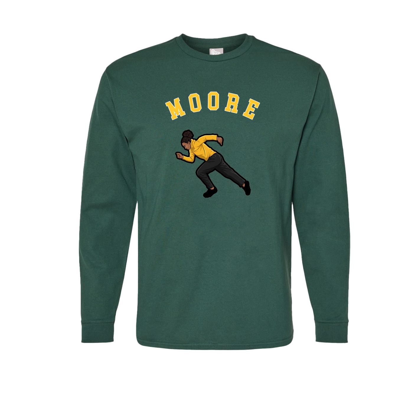Long Sleeve Tee — Shirsey Arch in Green