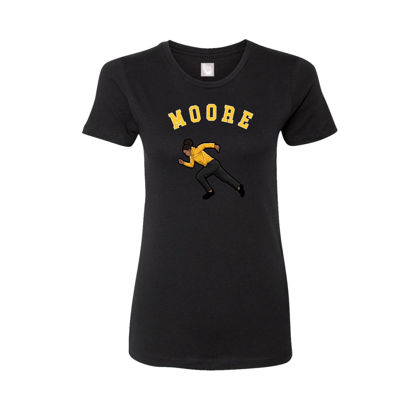 Womens Tee — Shirsey Arch in Black