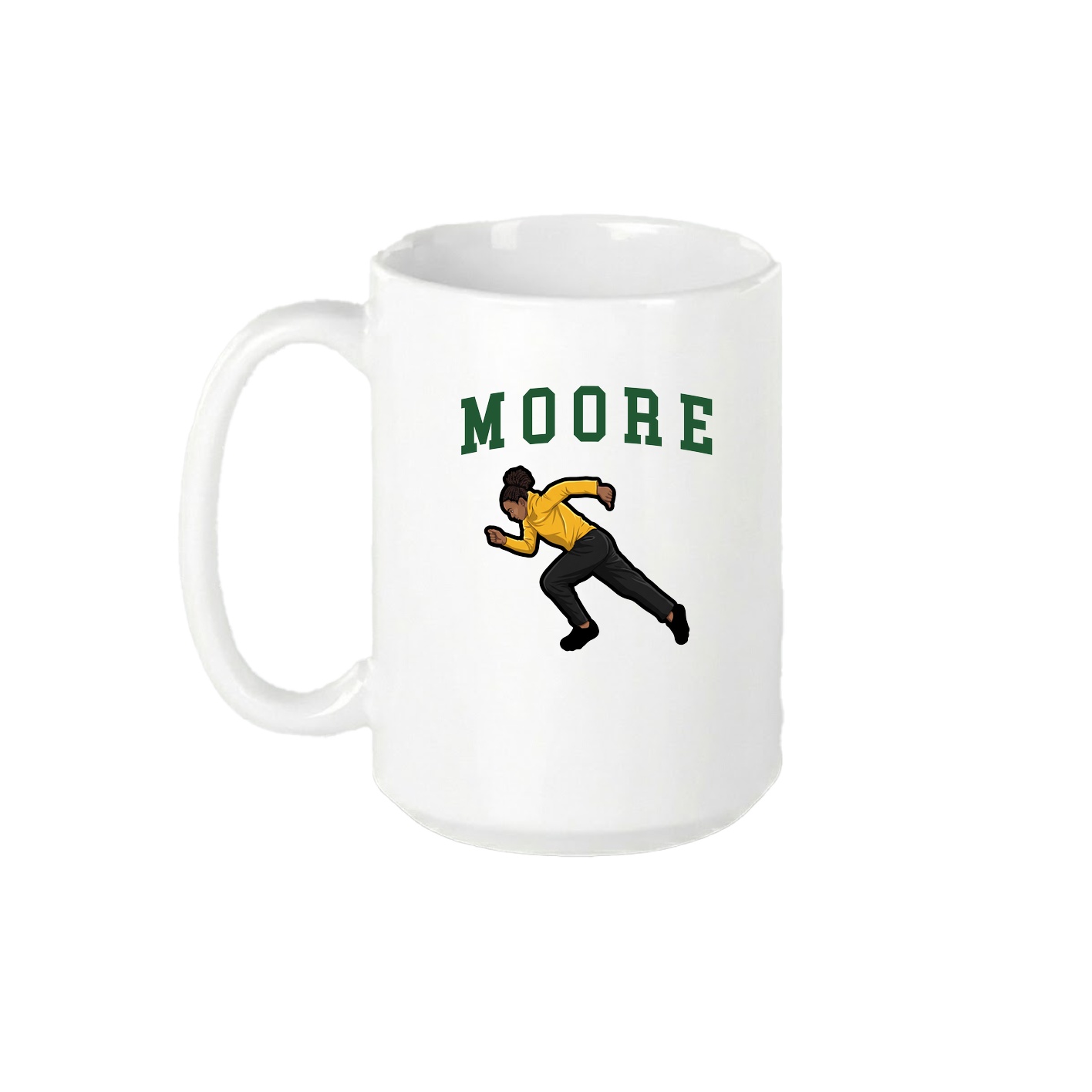 15oz Coffee Mug — Shirsey in White