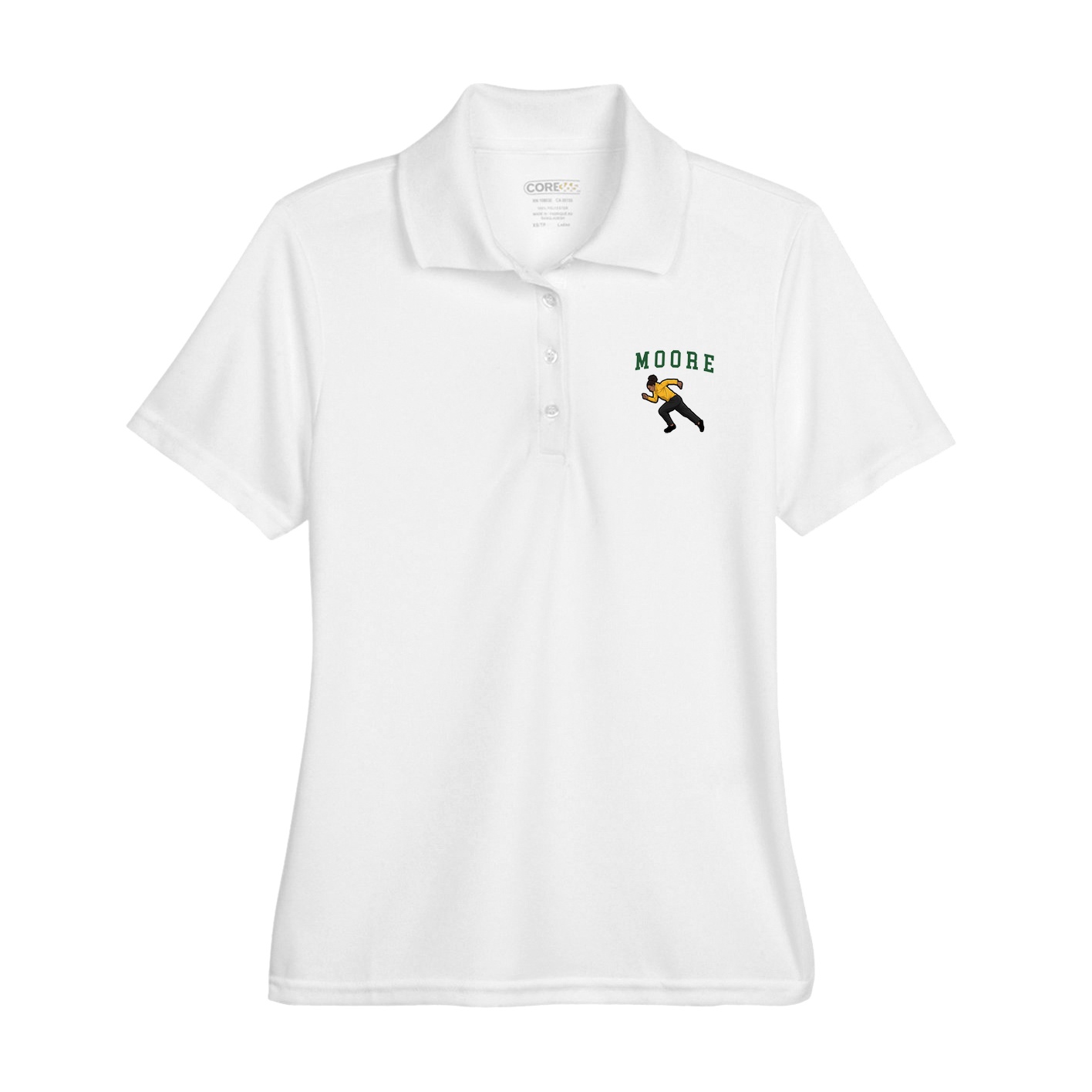 Womens Performance Polo — Shirsey in White