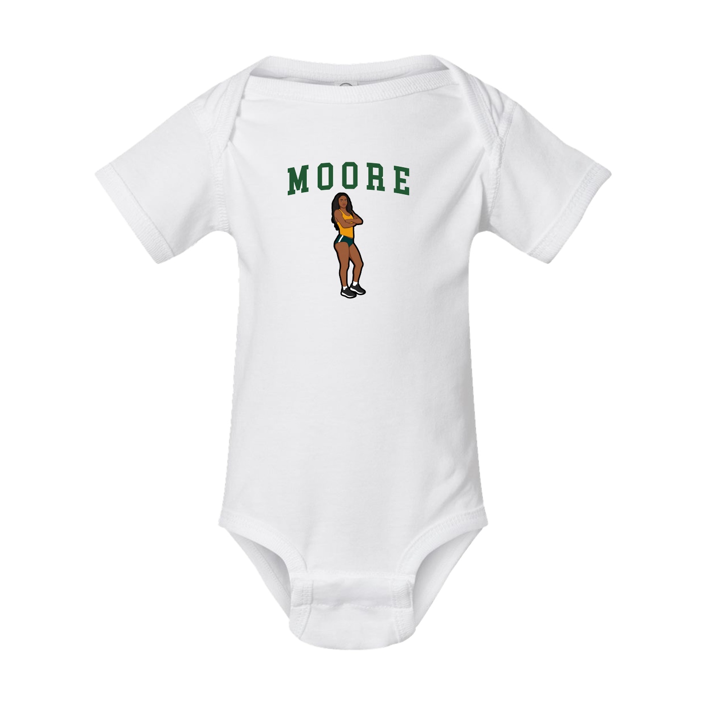 Baby Onesie — Shirsey in White