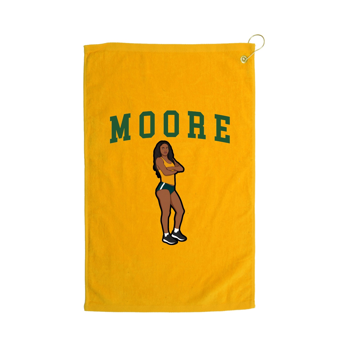Golf Towel — Shirsey in Gold