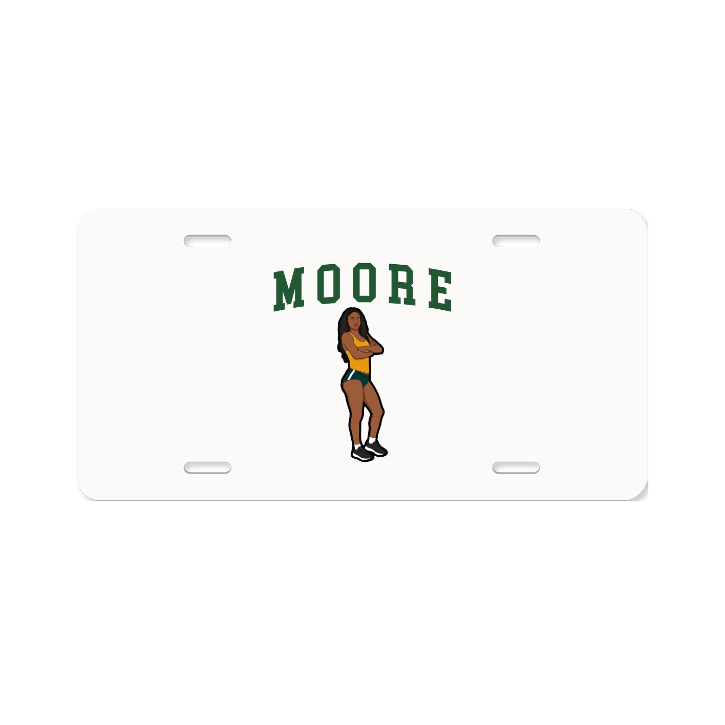 License Plate — Shirsey in Classic