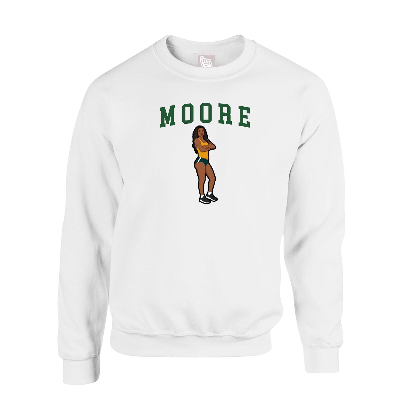 Fleece Crew — Shirsey in White
