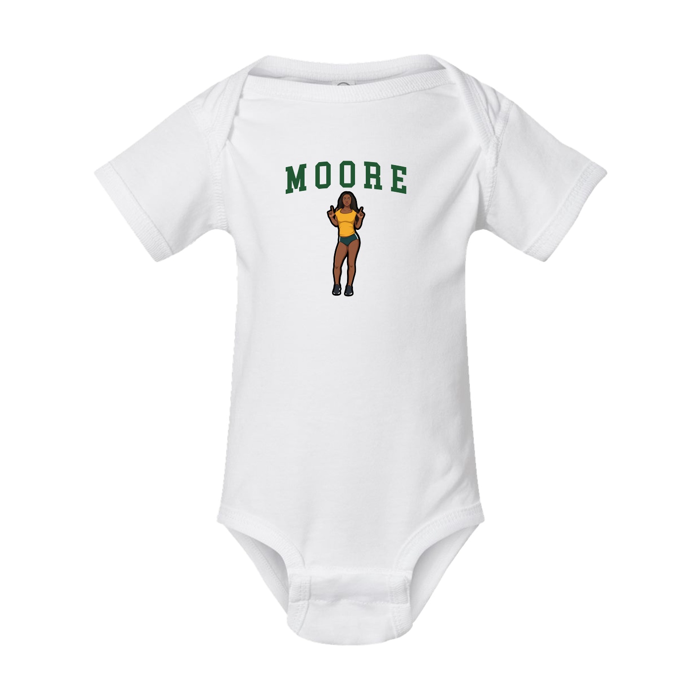 Baby Onesie — Shirsey in White
