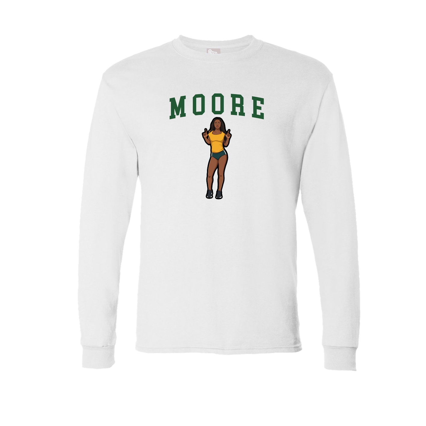 Long Sleeve Tee — Shirsey in White