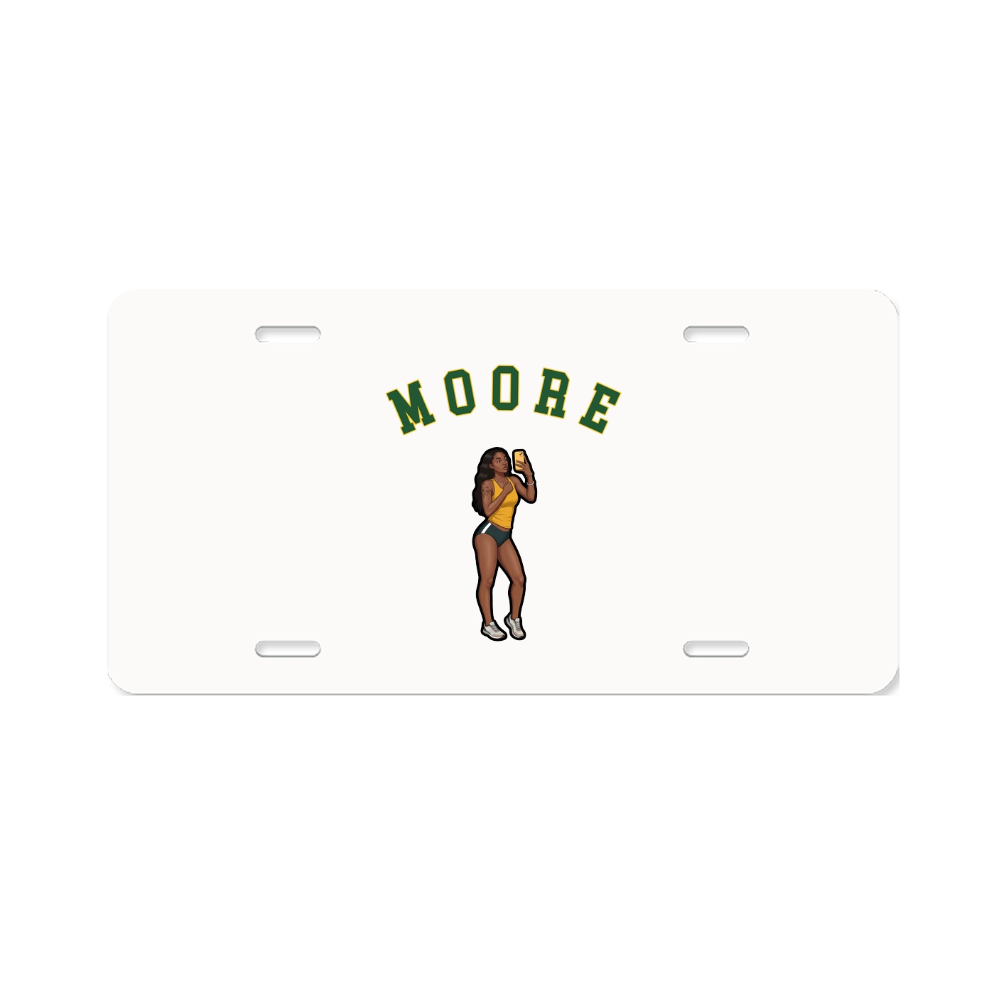 License Plate — Shirsey Arch in Classic