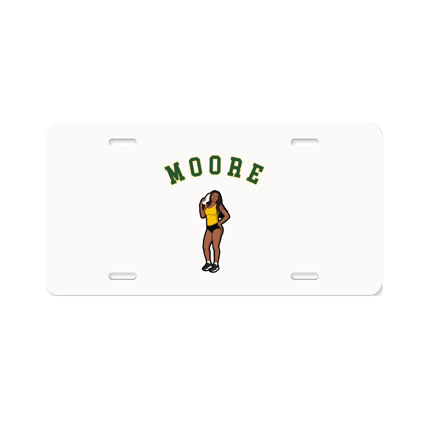 License Plate — Shirsey Arch in Classic