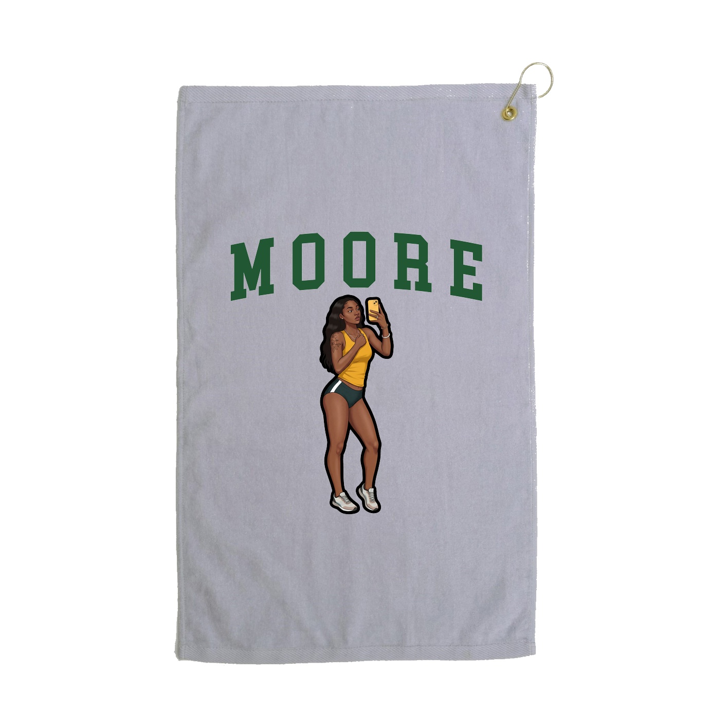 Golf Towel — Shirsey in Grey