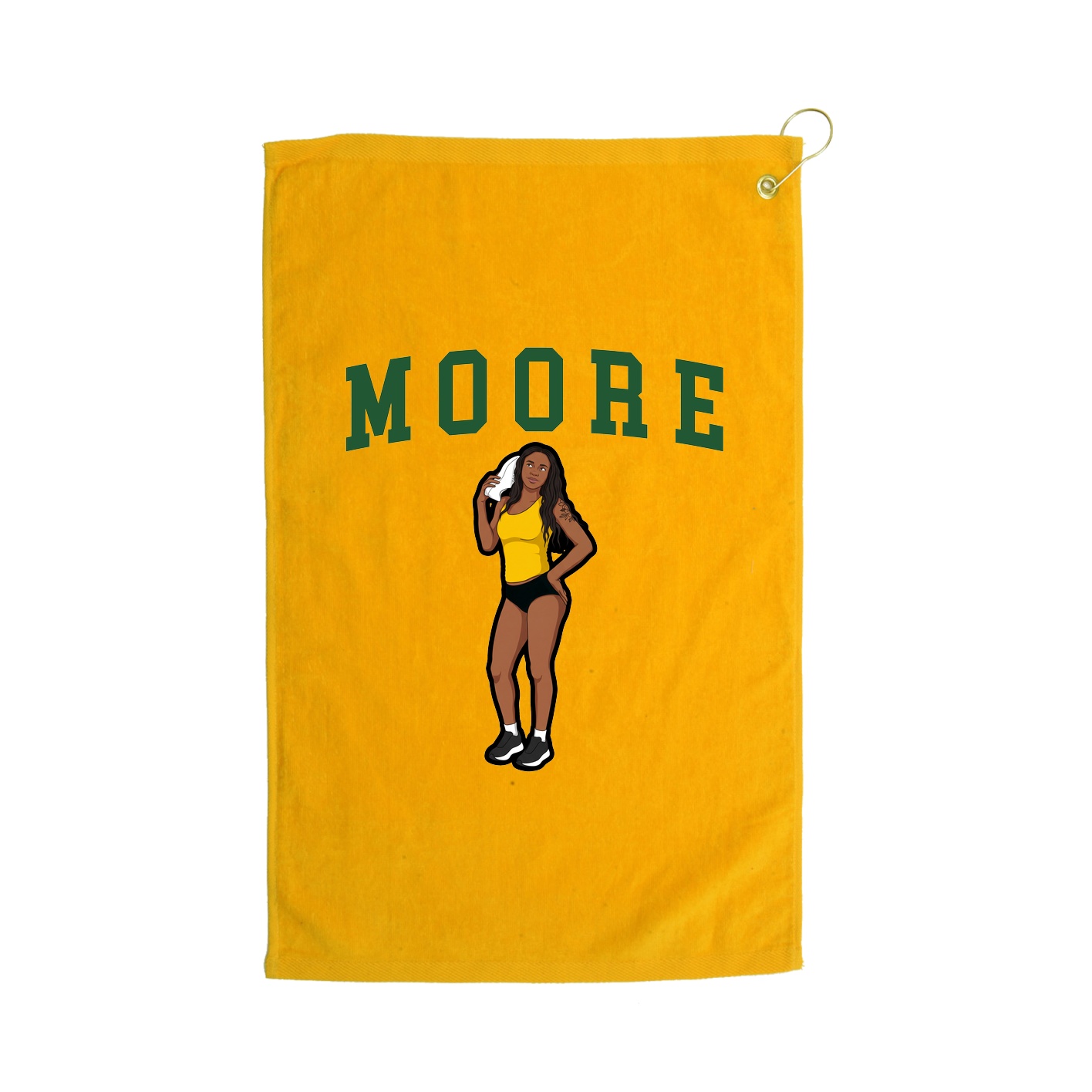 Golf Towel — Shirsey in Gold