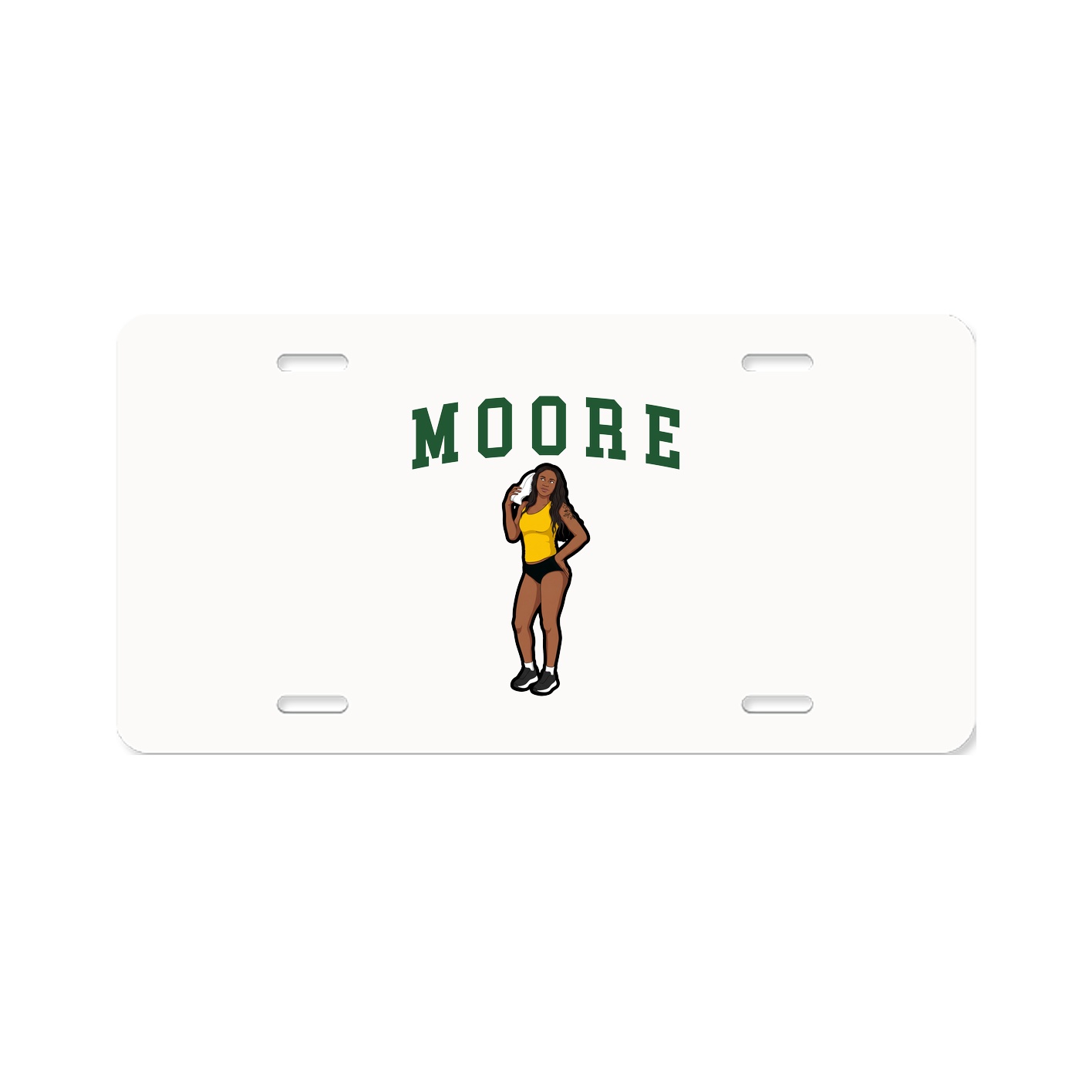 License Plate — Shirsey in Classic