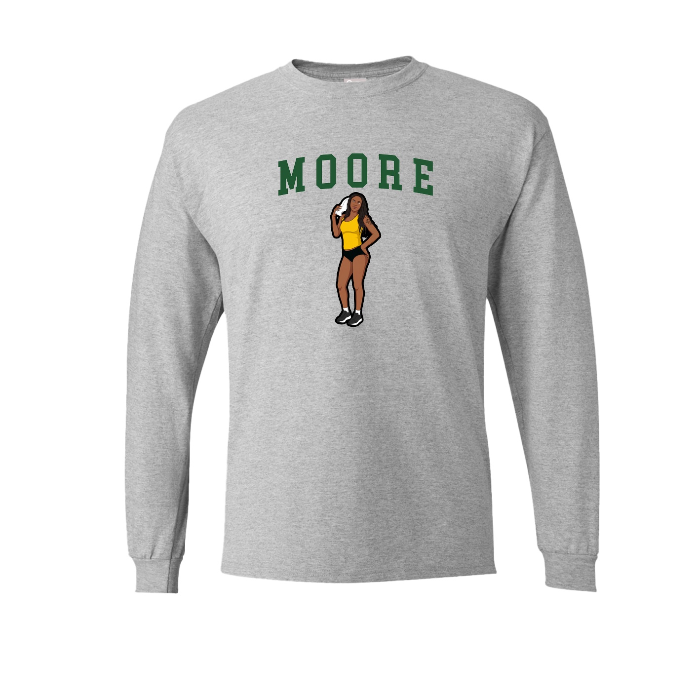 Long Sleeve Tee — Shirsey in Grey