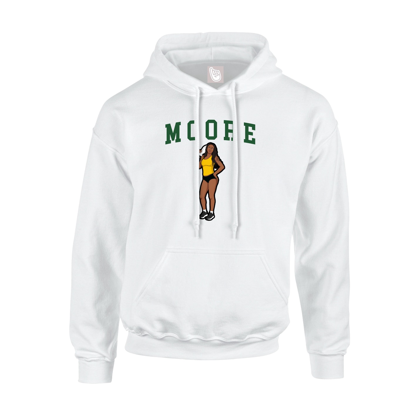 Youth Hoodie — Shirsey in White