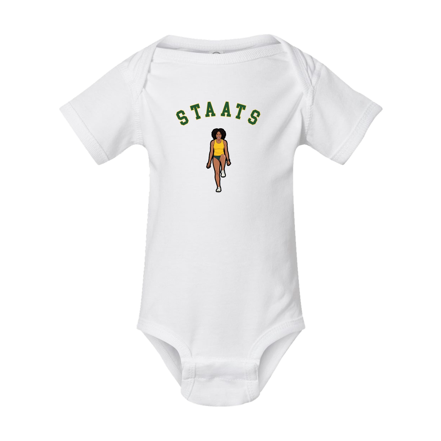 Baby Onesie — Shirsey Arch in White