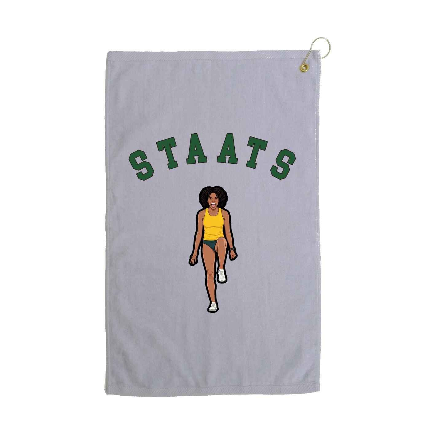 Golf Towel — Shirsey Arch in Grey
