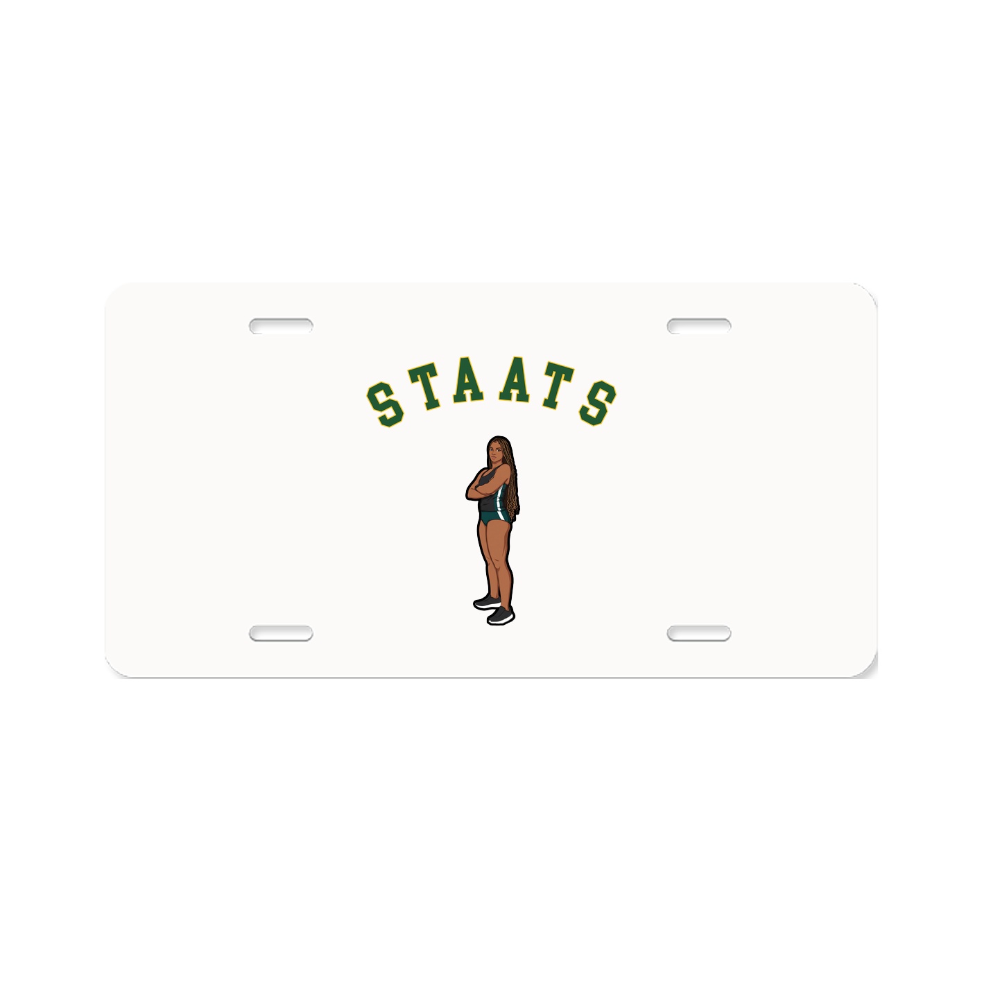 License Plate — Shirsey Arch in Classic