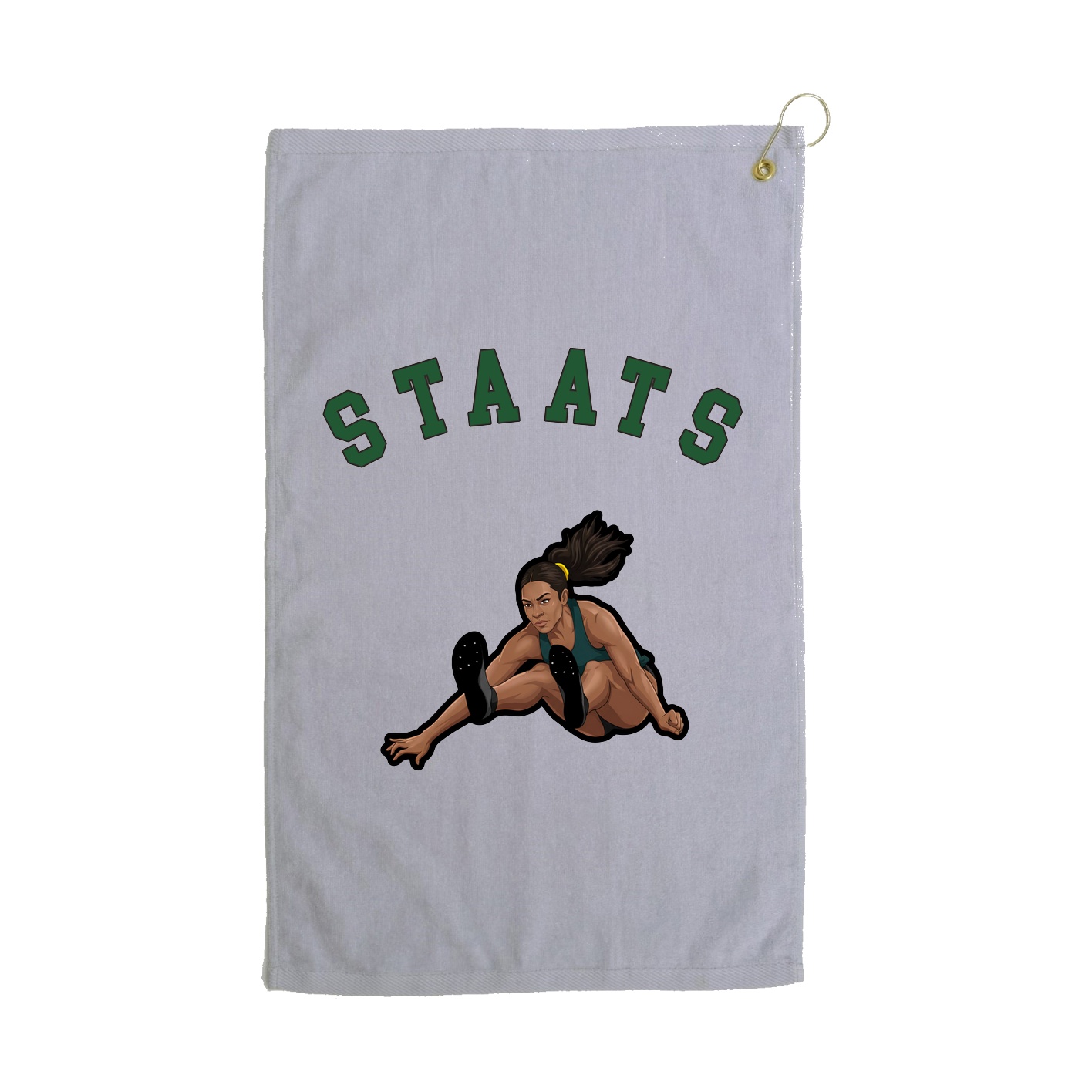 Golf Towel — Shirsey Arch in Grey
