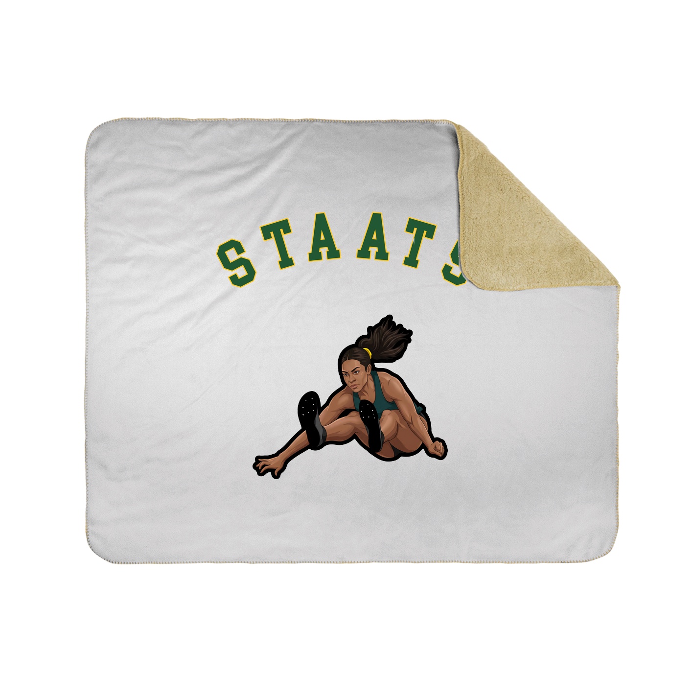 Throw Blanket — Shirsey Arch in White