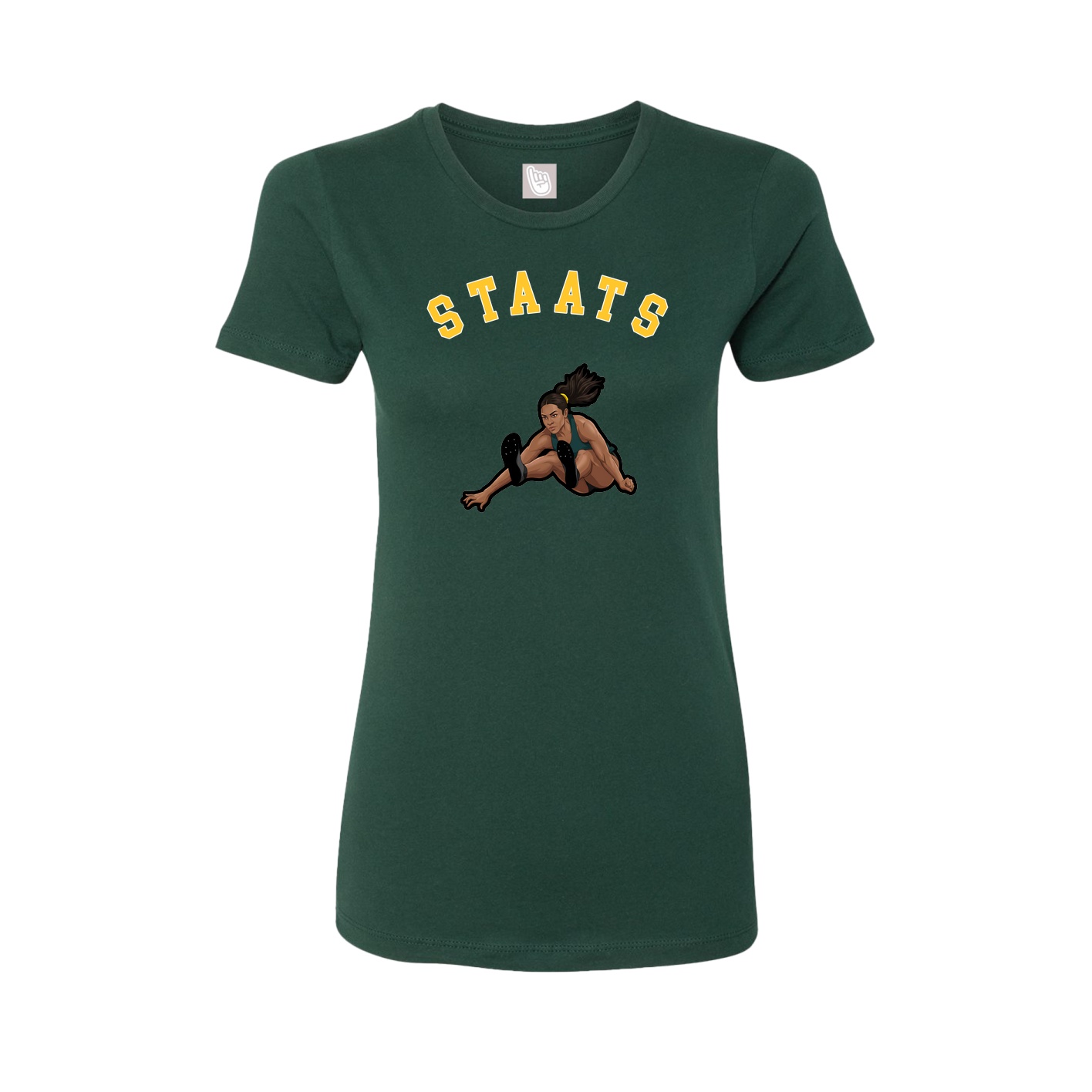 Womens Tee — Shirsey Arch in Green