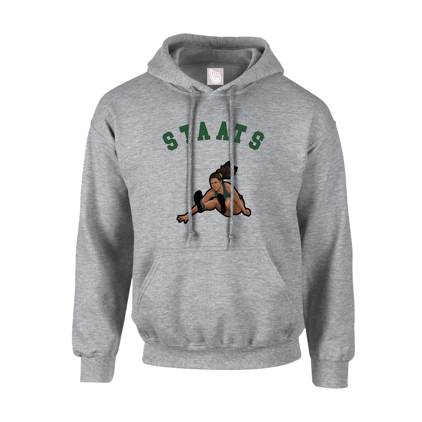 Youth Hoodie — Shirsey Arch in Grey